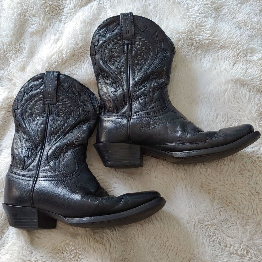 Ariat Men’s Black Deertan Legend Phoenix Boots squar toe 10010938 size 9EEE